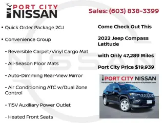Jeep Compass 2022 4x4 Latitude 4dr SUV
