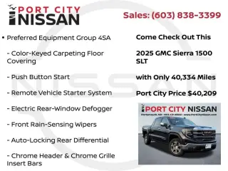GMC Sierra 1500 2025 4x4 SLT 4dr Crew Cab 5.8 ft. SB