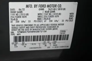 Ford Explorer 2022 XLT 4dr SUV