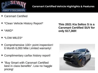 Kia Seltos 2021 AWD S 4dr SUV