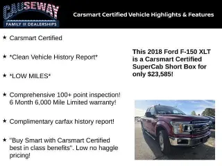 Ford F-150 2018 4x4 XLT 4dr SuperCab 6.5 ft. SB
