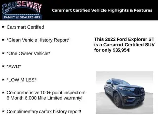 Ford Explorer 2022 AWD ST 4dr SUV