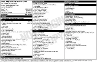 Jeep Wrangler 2023 4x4 Deportivo 4dr SUV