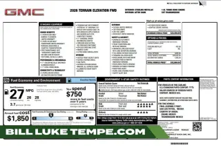 2026 GMC Terrain