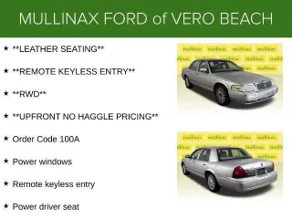 Mercury Grand Marquis 2010 LS 4dr Sedán