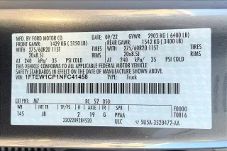 Ford F-150 2022 4x2 XL 4dr SuperCrew 5.5 ft. SB