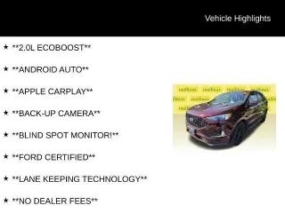 Ford Edge 2021 SEL 4dr Crossover