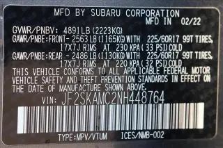 Subaru Forester 2022 AWD Wilderness 4dr Crossover