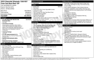 Chevrolet Silverado 1500 2023 4x4 RST 4dr Crew Cab 6.6 ft. SB