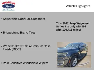 Jeep Wagoneer 2022 4x4 Serie I SUV de 4 puertas