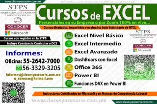 Clases de EXCEL por zoom