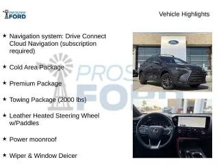 Lexus NX 250 2024 Premium crossover de 4 puertas