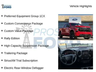 Chevrolet Silverado 1500 2026 4x2 Custom 4dr Crew Cab 5.8 ft. SB