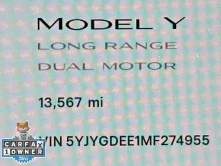 Tesla Model Y 2021 AWD Long Range 4dr Crossover