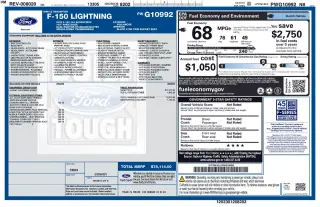 Ford F-150 Lightning 2023 AWD Lariat 4dr SuperCrew 5.5 ft. SB