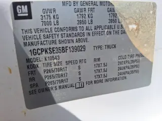 2011 Chevrolet Silverado 1500 LT