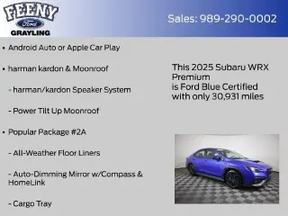 Subaru WRX 2025 AWD Premium 4pu Sedán 6M