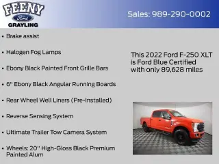 Ford F-250 Super Duty 2022 4x4 XLT Cabina de Tripulación 4 puertas 6.8 ft. SB Pickup