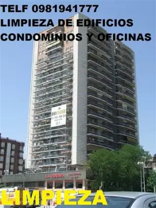 LIMPIEZA EDIFICIOS En Puembo