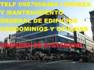 LIMPIEZA EDIFICIOS En Puembo