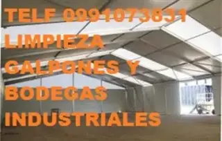 LIMPIEZA DE GALPONES en Puembo