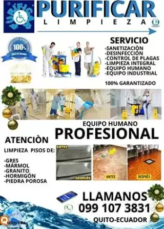 LIMPIEZA DE FACHADAS En Puembo
