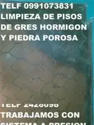 LIMPIEZA DE PISOS En Puembo