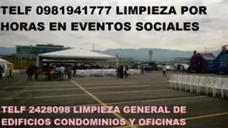 LIMPIEZA DE Cisternas Puembo