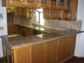 NEW CABINETS AND GRANITE
