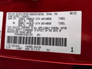 2024 Toyota Sequoia
