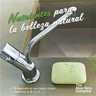 Piel sedosa, Jabón de aguacate