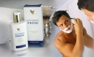 Aftershave lotion con aloe