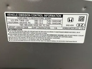 Honda Accord 2020 Sport 4 puertas Sedán (1.5T I4 CVT)