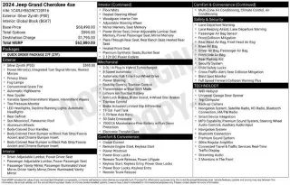 Jeep Grand Cherokee 2024 4x4 4xe 4dr SUV