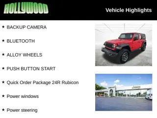 Jeep Wrangler 2024 4x4 Rubicon X 4dr SUV