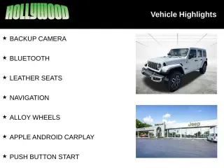 Jeep Wrangler 2026 4x4 Sahara 4dr SUV