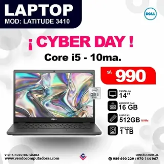 Laptop Latitude 3410