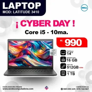 Laptop Latitude 3410