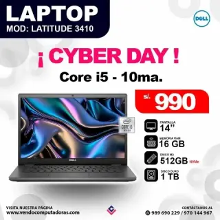 Laptop Latitude 3410
