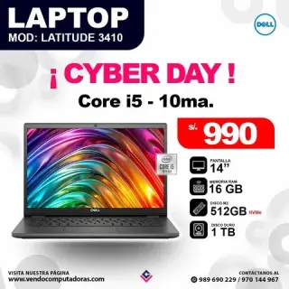 Laptop Latitude 3410