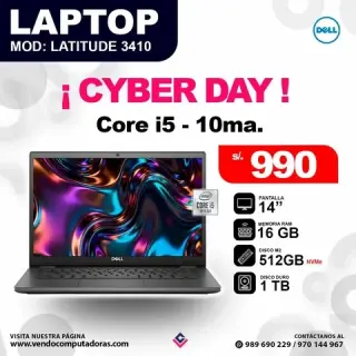 Laptop Latitude 3410