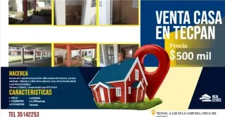 VENTA DE PROPIEDAD EN TECPAN G