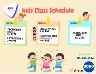 CLASES DE BAILE.PARA NINOS