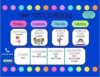 CLASES DE BAILE.PARA NINOS