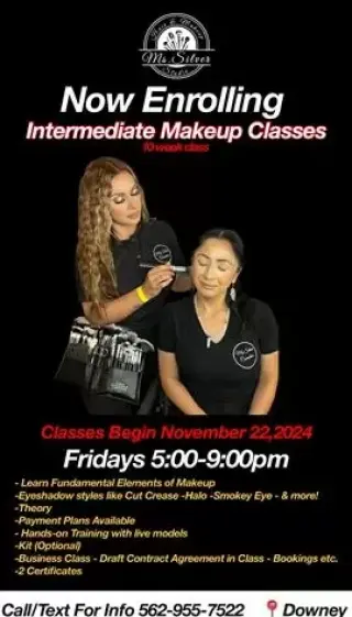 CLASES MAQUILLAJE Y PEINADO