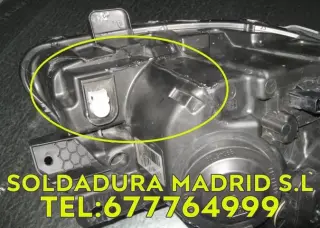 Soldadura paragolpes