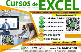 Curso de EXCEL a domicilio