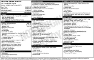 GMC Terrain 2023 AWD AT4 4dr SUV