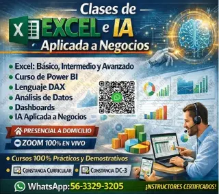 Curso de EXCEL a DOMICILIO