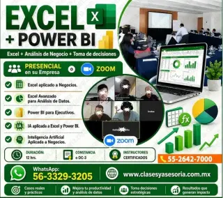 CURSOS de EXCEL a domicilio
